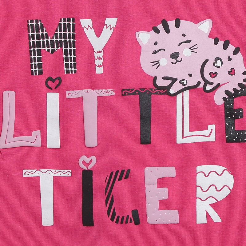 Girls Printed Short Sleeve T-shirt image number 2